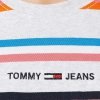 T-shirt Tommy Jeans koszulka bluzka damska kolorowa w paski